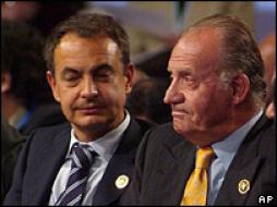 King Juan Carlos (right)